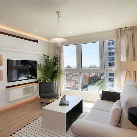 Sky View Design And Relax View With Free Parking * Malaga