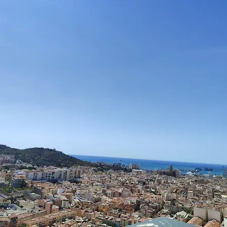 Sky View Design And Relax View With Free Parking Lägenhet Málaga