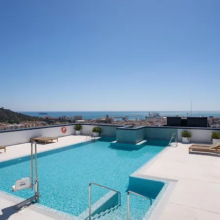 Sky View Design And Relax View With Free Parking * Malaga